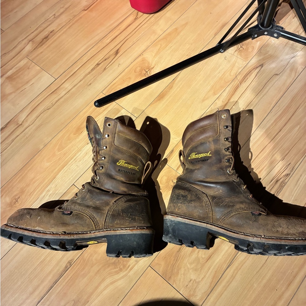 Men's Brown Work Boots